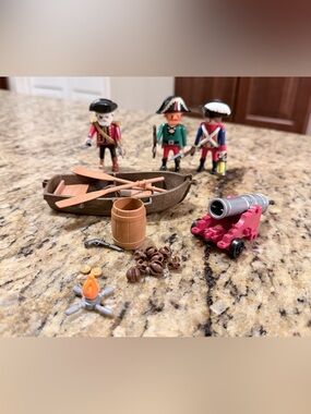 Vintage Playmobil Pirates figures and accessories Geobra